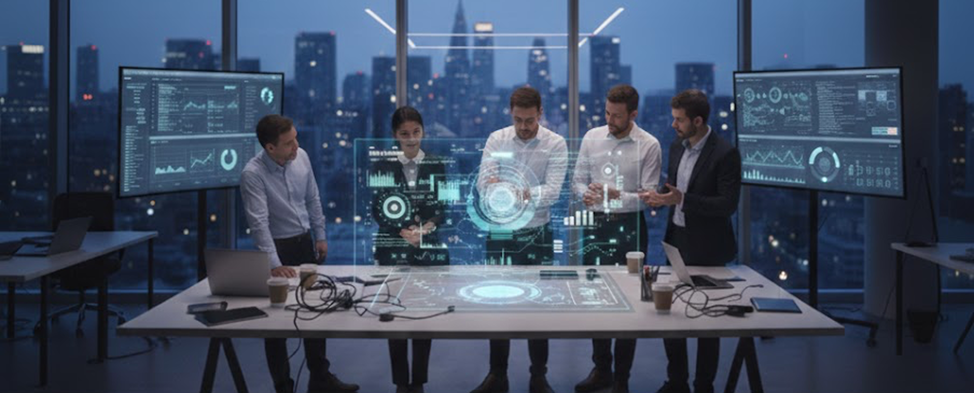 Enterprise data analytics visualization